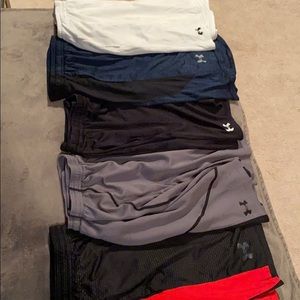 Under Armour athletic shorts 3XL - Lot of FIVE